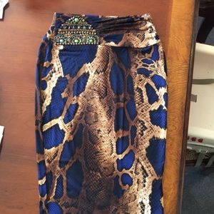 Royal blue pencil skirt Brand New